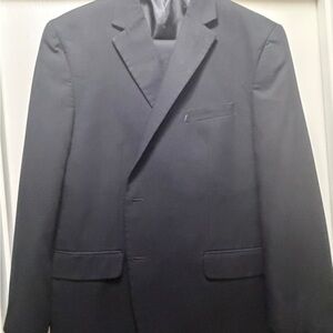 Geoffrey Beene Black Suit